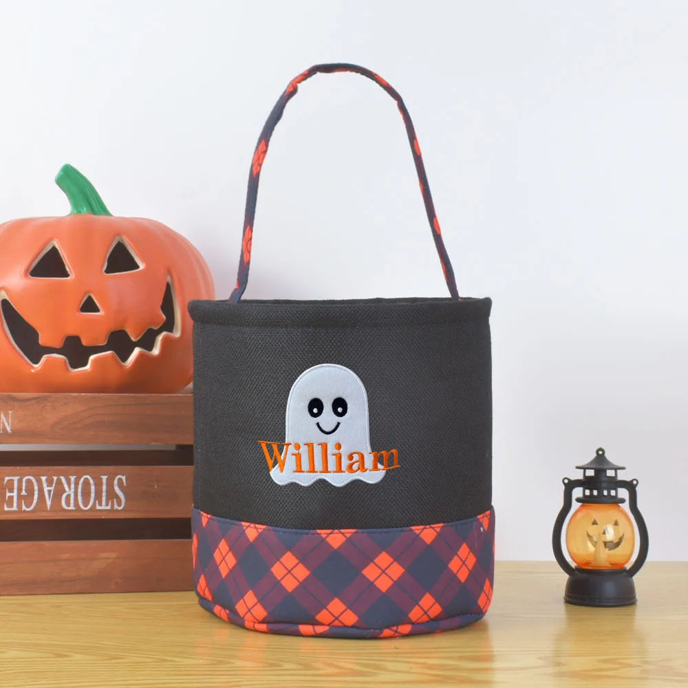 Halloween Ghost Cloth Storage Basket