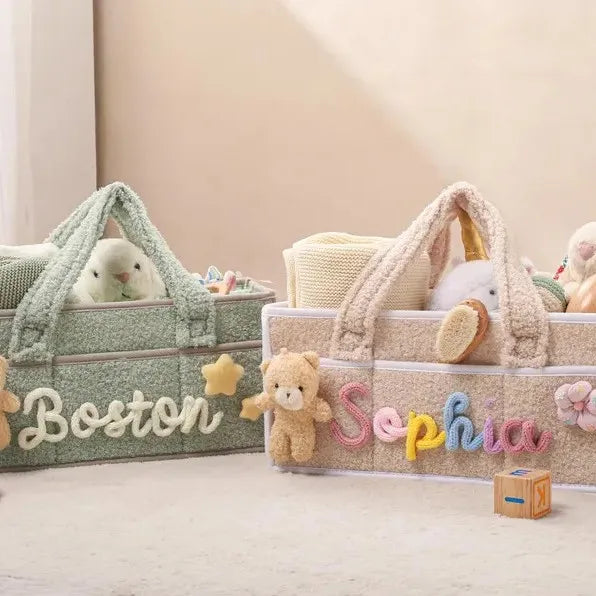 Nappy Caddy | Personalized Name Storage Basket