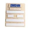 Back School Classic Double-Layer Wooden Sign | Personalized Name First Day of School