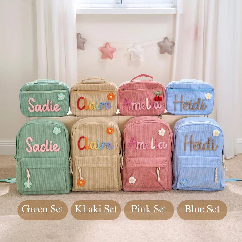 Personalized Insulated Lunch Bag | Waterproof Kids School Lunch Box with Custom Name