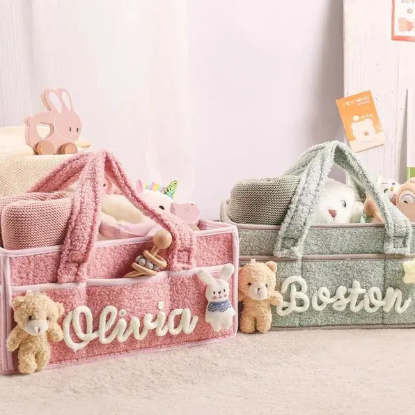 Nappy Caddy | Personalized Name Storage Basket