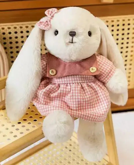 Custom Name Bunny Plush | Personalized Stuffed Rabbit for Baby Shower Gifts & Nursery Decor