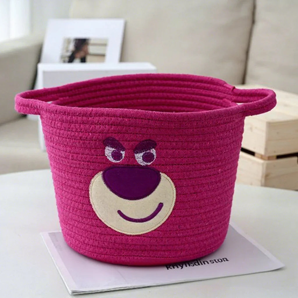 Modern Minimalist Style Cotton Rope Storage Basket