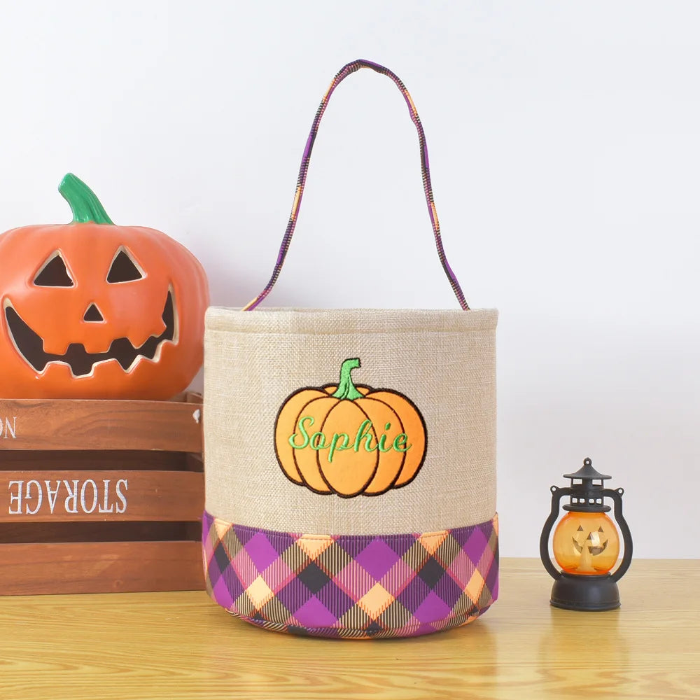 Halloween Ghost Cloth Storage Basket