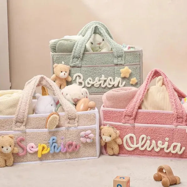 Nappy Caddy | Personalized Name Storage Basket