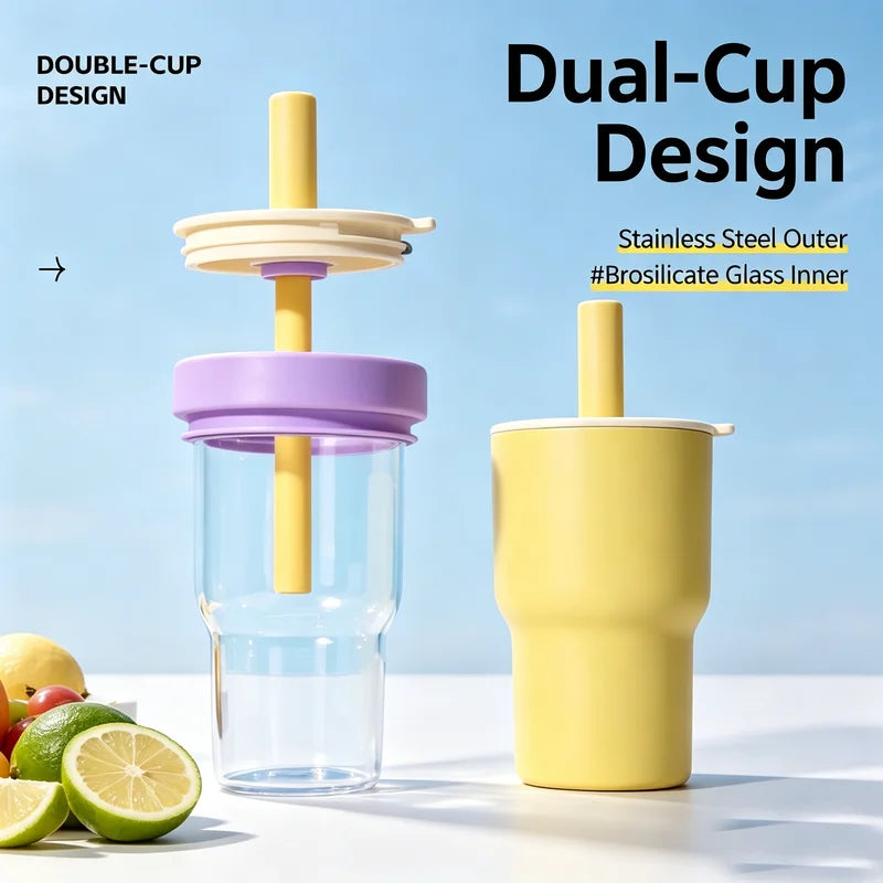 Insulated Water Bottle | 620ml Stainless Steel Tumbler for Kids & Adults