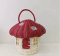 Mushroom Storage Basket | Nursery and Children Decor