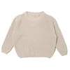 Personalized Hand Embroidered Sweater for Kids | Custom Crew Neck Holiday Jumper Baby Gift